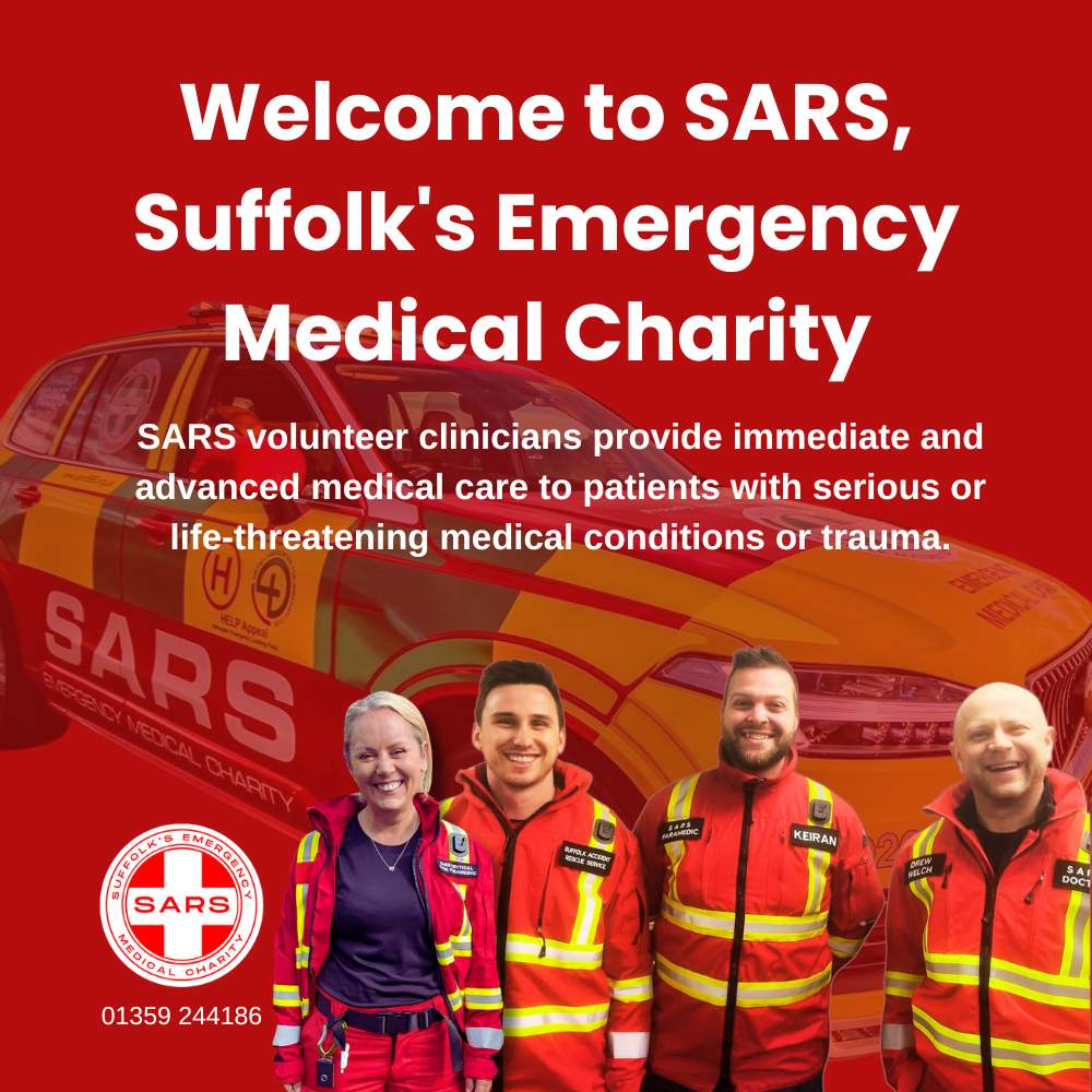 Saars emergency Medical treatment Ipswich Charity